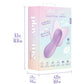 Play With Me Flutter Love Rechargeable Silicone Clitoral Vibrator By Blush
