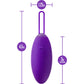 Wellness Imara Rechargeable Waterproof Silicone Vibrating Egg With Remote By Blush