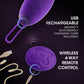 Wellness Imara Rechargeable Waterproof Silicone Vibrating Egg With Remote By Blush