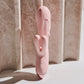 Elora Rechargeable Waterproof Silicone Rabbit Style Dual Stimulation Vibrator By Blush - Pink