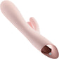 Elora Rechargeable Waterproof Silicone Rabbit Style Dual Stimulation Vibrator By Blush - Pink