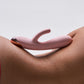 Elora Rechargeable Waterproof Silicone Rabbit Style Dual Stimulation Vibrator By Blush - Pink