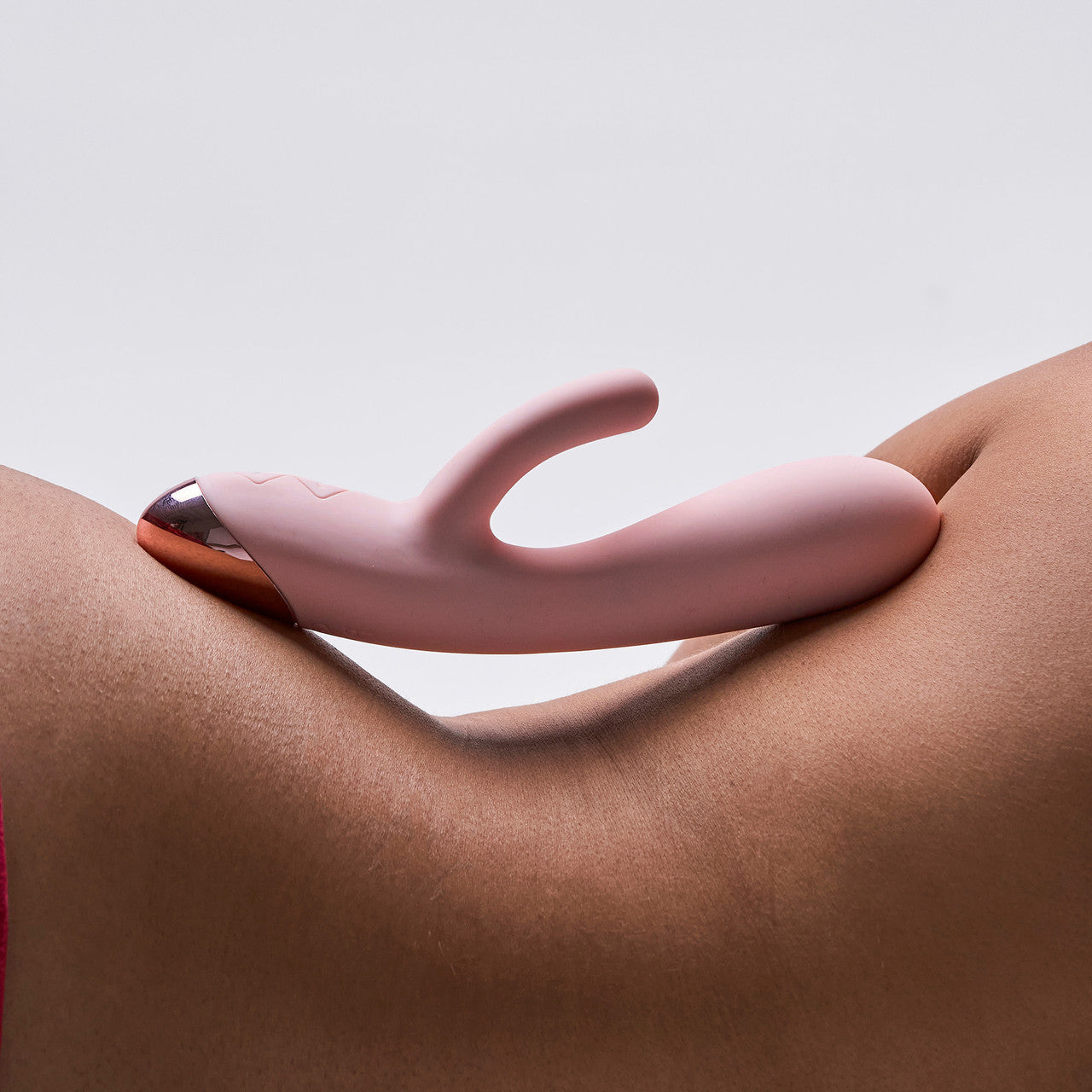 Elora Rechargeable Waterproof Silicone Rabbit Style Dual Stimulation Vibrator By Blush - Pink