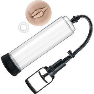 Performance VX5 Male Enhancement Penis Pump System With Realistic Sleeve By Blush - Clear