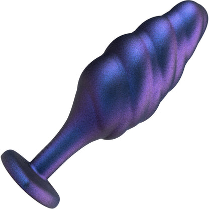 Anal Adventures Matrix Bumped Bling Silicone Butt Plug By Blush - Sapphire