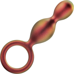 Anal Adventures Matrix Duo Loop Silicone Butt Plug By Blush - Copper