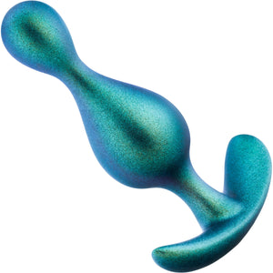 Anal Adventures Matrix Photon Silicone Butt Plug By Blush - Neptune Teal