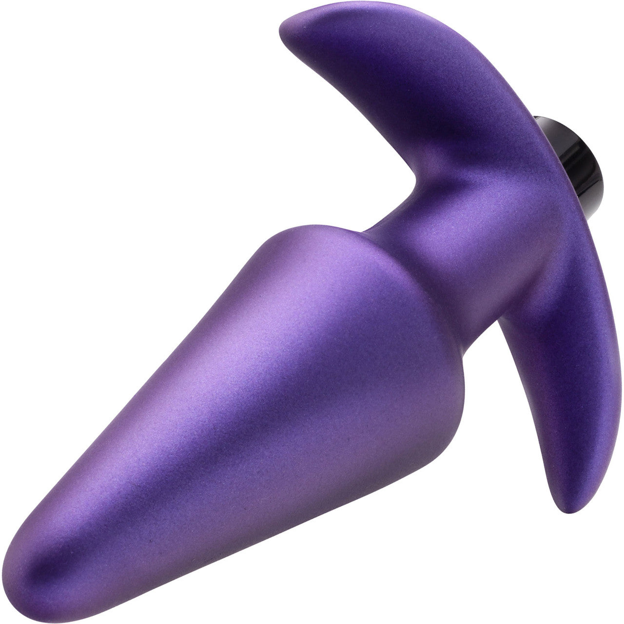 Anal Adventures Matrix Interstellar Silicone Rechargeable Vibrating Butt Plug By Blush - Astro Violet