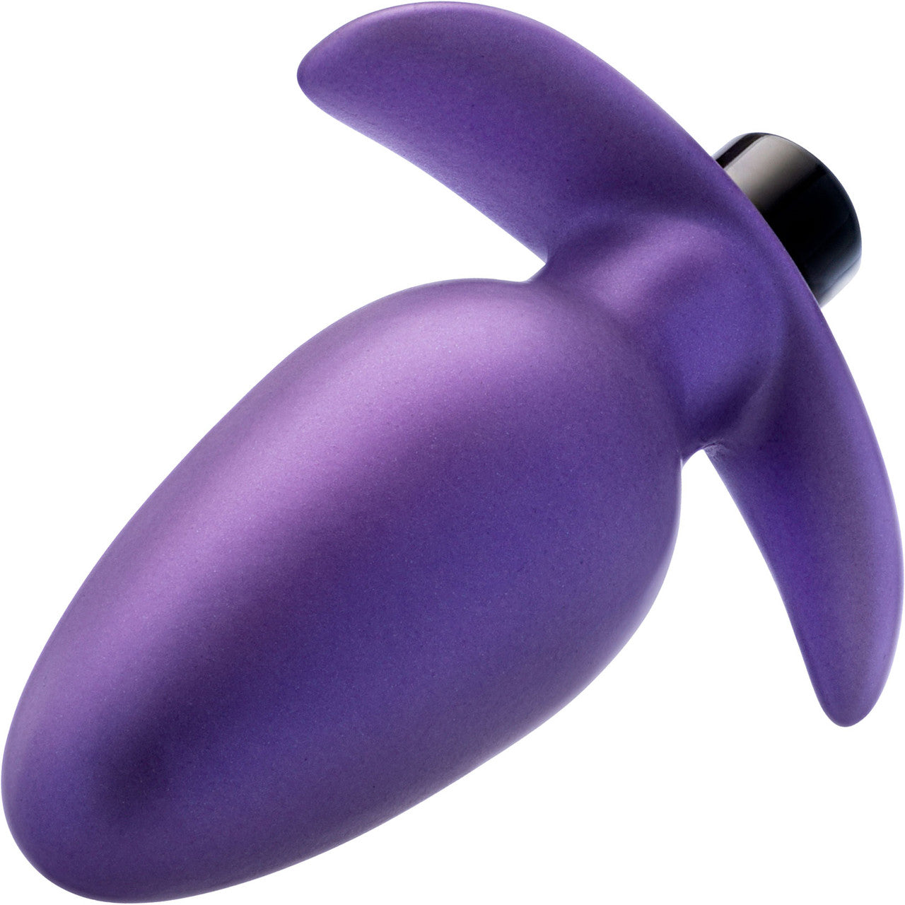 Anal Adventures Matrix Excelsior Silicone Rechargeable Vibrating Butt Plug By Blush - Astro Violet