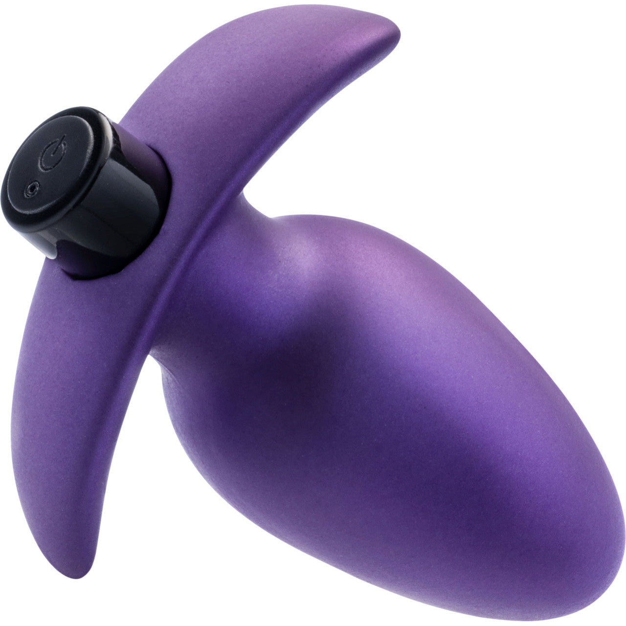 Anal Adventures Matrix Excelsior Silicone Rechargeable Vibrating Butt Plug By Blush - Astro Violet