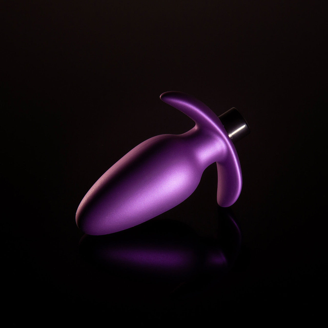 Anal Adventures Matrix Excelsior Silicone Rechargeable Vibrating Butt Plug By Blush - Astro Violet