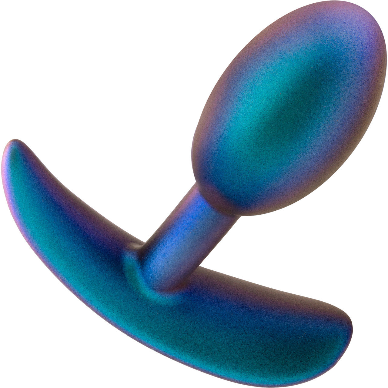 Anal Adventures Matrix Nebula Silicone Butt Plug By Blush - Lunar Blue