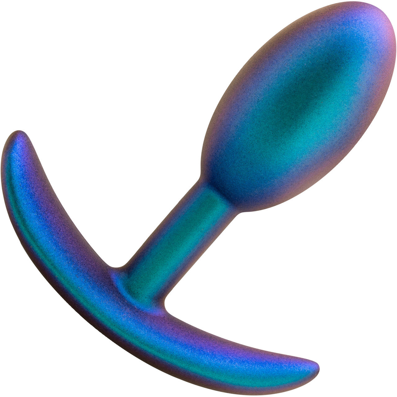 Anal Adventures Matrix Nebula Silicone Butt Plug By Blush - Lunar Blue