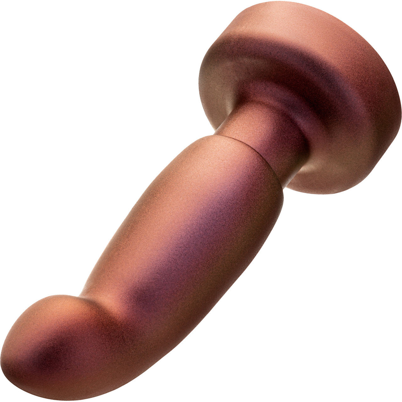 Anal Adventures Matrix Bionic Silicone Vibrating, Gyrating, Rotating Remote Butt Plug By Blush - Cosmic Copper