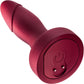 Anal Adventures Matrix Atomic Silicone Vibrating, Gyrating, Rotating Remote Butt Plug By Blush - Martian Wine