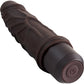 Dr. Skin Silicone Dr. Robert Waterproof Vibrating 7" Dildo By Blush - Chocolate