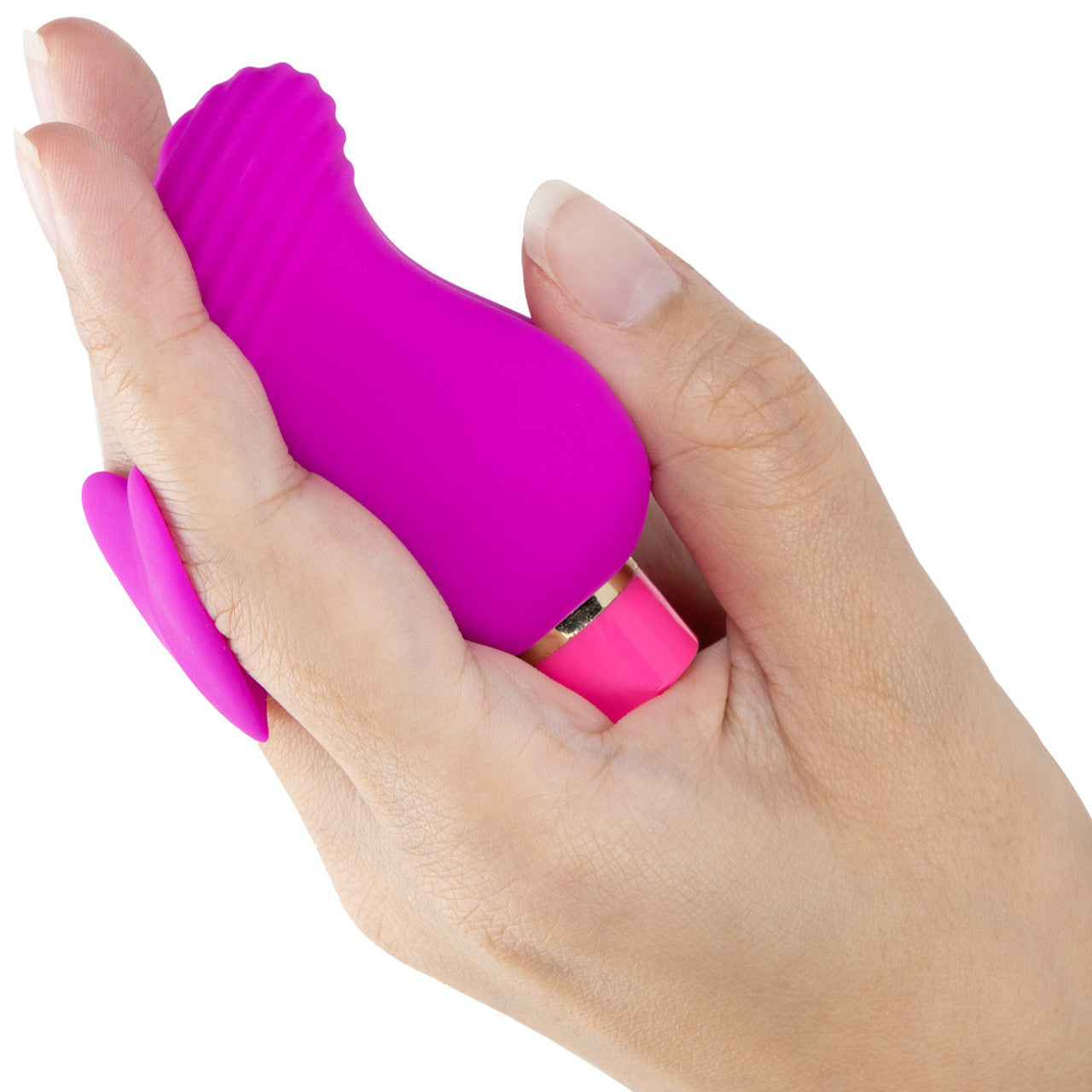 Aria Erotic AF Rechargeable Waterproof Silicone Clitoral Vibrator By Blush - Plum