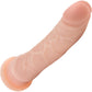 Dr. Skin Dr. Noah 8" Realistic Posable Silicone Dildo With Suction Cup By Blush - Vanilla