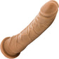 Dr. Skin Dr. Noah 8" Realistic Posable Silicone Dildo With Suction Cup By Blush - Caramel