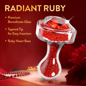Oh My Gem Lustre Glass Anal Plug By Blush
