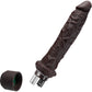 Dr. Skin Silicone Dr. Richard Waterproof Vibrating 9" Dildo By Blush - Chocolate
