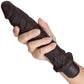 Dr. Skin Silicone Dr. Richard Waterproof Vibrating 9" Dildo By Blush - Chocolate