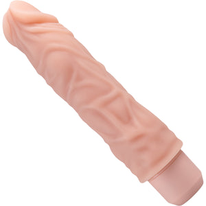 Dr. Skin Silicone Dr. David Waterproof Vibrating 8" Dildo By Blush - Vanilla