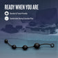 Anal Adventures Platinum Silicone X-Large Anal Beads By Blush