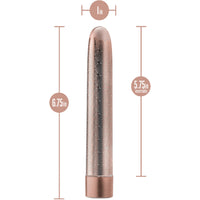 The Collection Lattice Limited Edition Rechargeable Waterproof Slimline Vibrator By Blush - Rose Gold