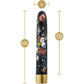 The Collection Bountiful Limited Edition Rechargeable Waterproof Slimline Vibrator By Blush - Flora