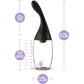 Anal Adventures Platinum Aqua Jet Premium Anal Douche With Remote By Blush