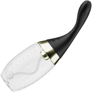 Anal Adventures Platinum Aqua Jet Premium Anal Douche With Remote By Blush