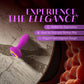Oh My Gem Charm Rechargeable Silicone Vibrating Butt Plug By Blush - Amethyst