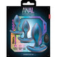 Anal Adventures Matrix Cosmos 3-Piece Anal Training Kit With Vibrating Butt Plug & Remote By Blush - Lunar Blue