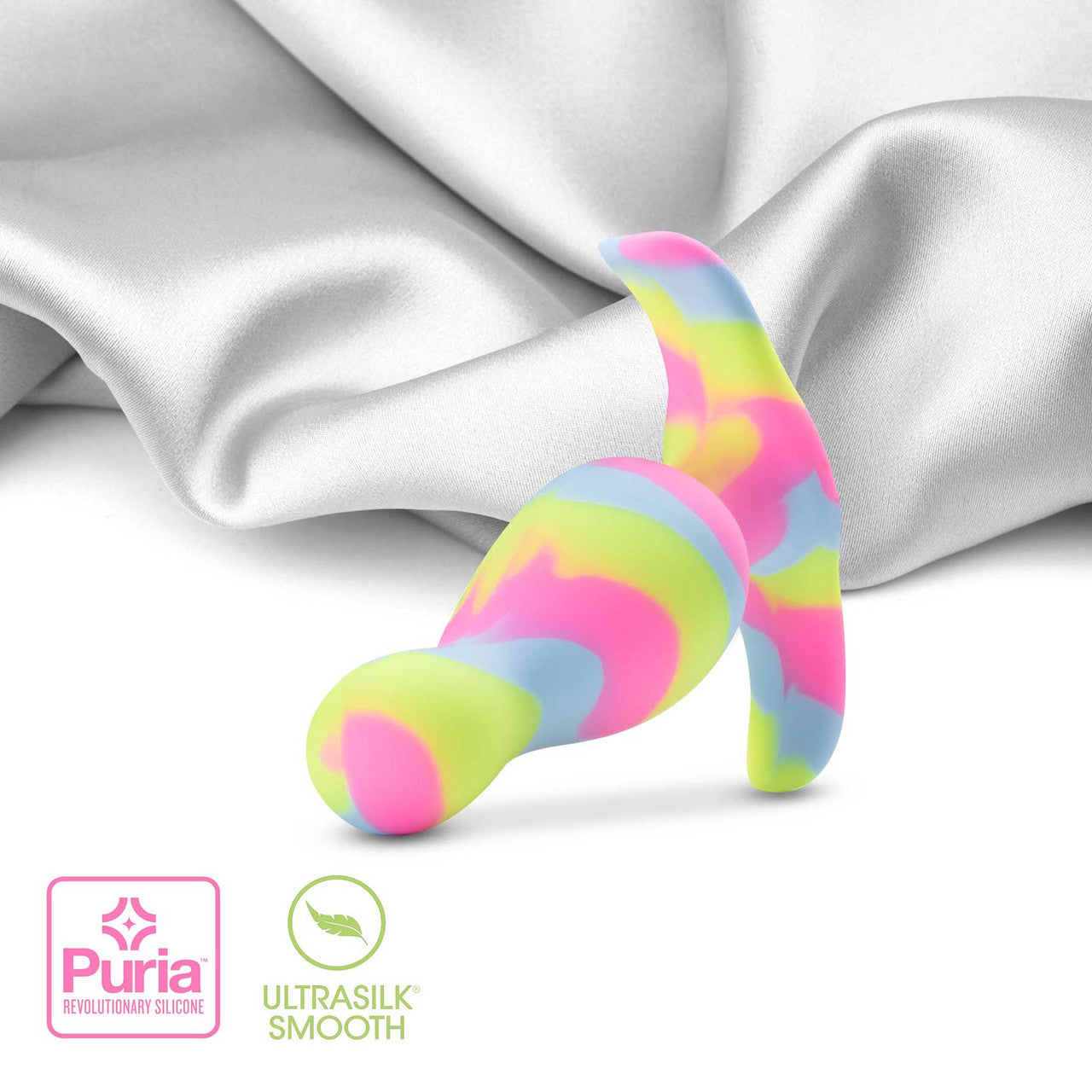 Avant Kaleido Silicone Butt Plug By Blush - Lime