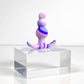 Avant Twilight Beaded Silicone Butt Plug By Blush - Blue