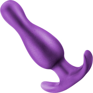 Anal Adventures Matrix Quantum Silicone Butt Plug By Blush - Galactic Purple