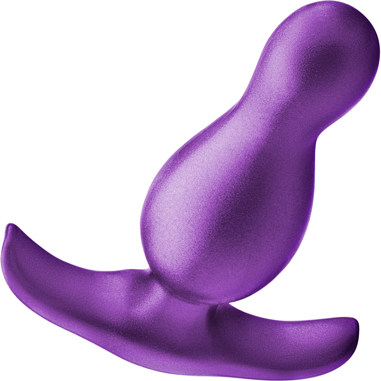 Anal Adventures Matrix Quantum Silicone Butt Plug By Blush - Galactic Purple