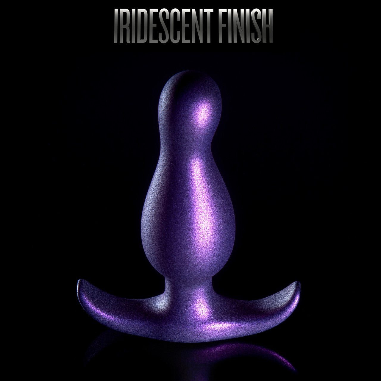 Anal Adventures Matrix Quantum Silicone Butt Plug By Blush - Galactic Purple