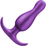 Anal Adventures Matrix Quantum Silicone Butt Plug By Blush - Galactic Purple