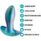 Anal Adventures Matrix Voyager Plug Silicone Rechargeable Anal Plug By Blush