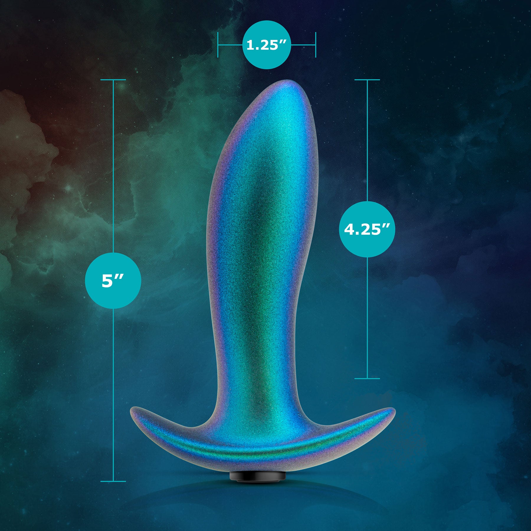 Anal Adventures Matrix Voyager Plug Silicone Rechargeable Anal Plug By Blush