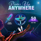 Anal Adventures Matrix Voyager Plug Silicone Rechargeable Anal Plug By Blush