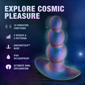 Anal Adventures Matrix Expedition Plug Vibrating Silicone Rechargeable Anal Plug By Blush