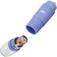 Rose Revitalize Vibrating Bullet Massage Kit With 3 Silicone Attachments By Blush - Periwinkle