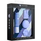 Rose Revitalize Vibrating Bullet Massage Kit With 3 Silicone Attachments By Blush - Periwinkle