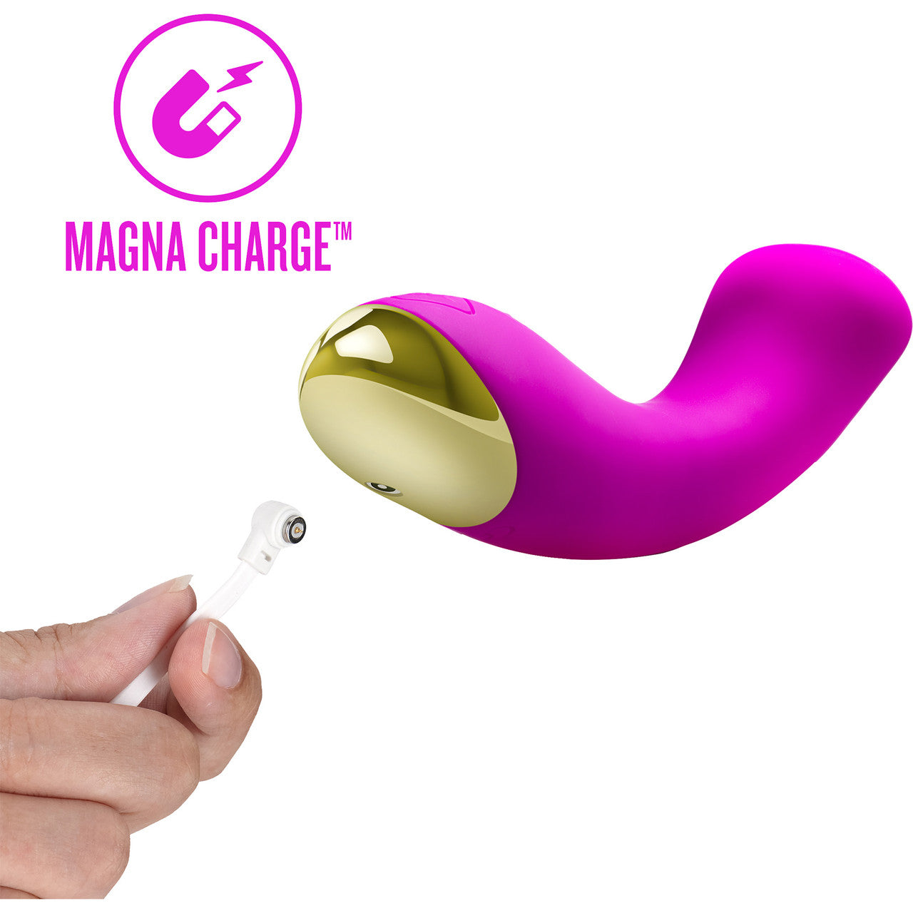 Aria Bangin' AF 10-Function Rechargeable Silicone G-Spot Vibrator By Blush - Purple