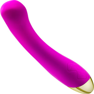 Aria Bangin' AF 10-Function Rechargeable Silicone G-Spot Vibrator By Blush - Purple