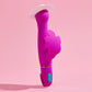 Aria Naughty AF 10-Function Silicone Dual Stimulation Vibrator By Blush - Plum