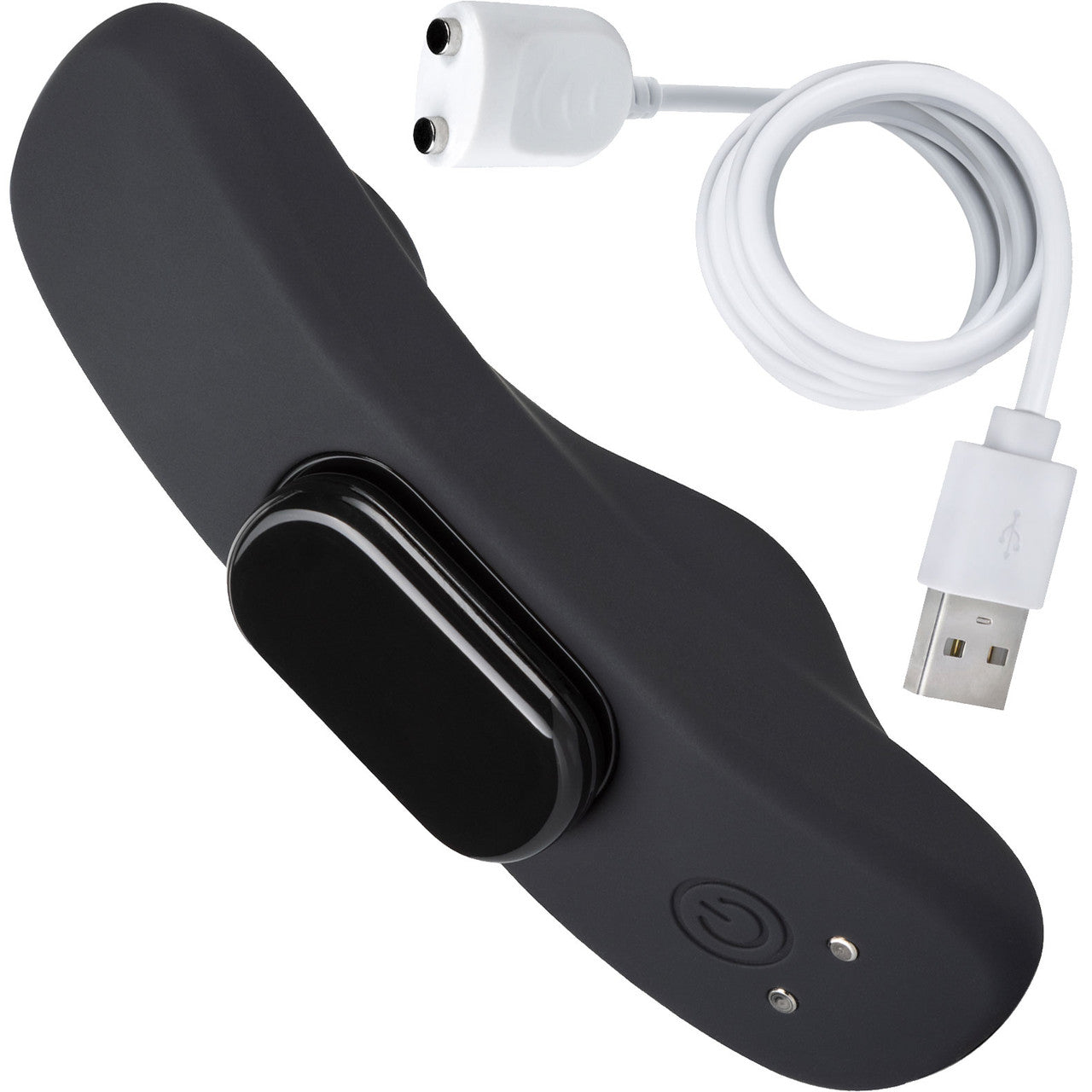 Temptasia Remote Control Silicone Rechargeable Panty Vibe By Blush - Black